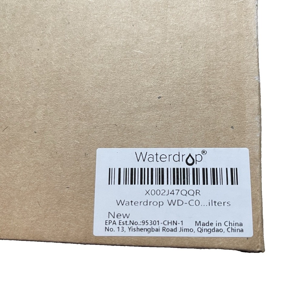 Waterdrop NSF42 PUR Water Replacement Filters 4pk PUR RF -9999 12 Month Supply